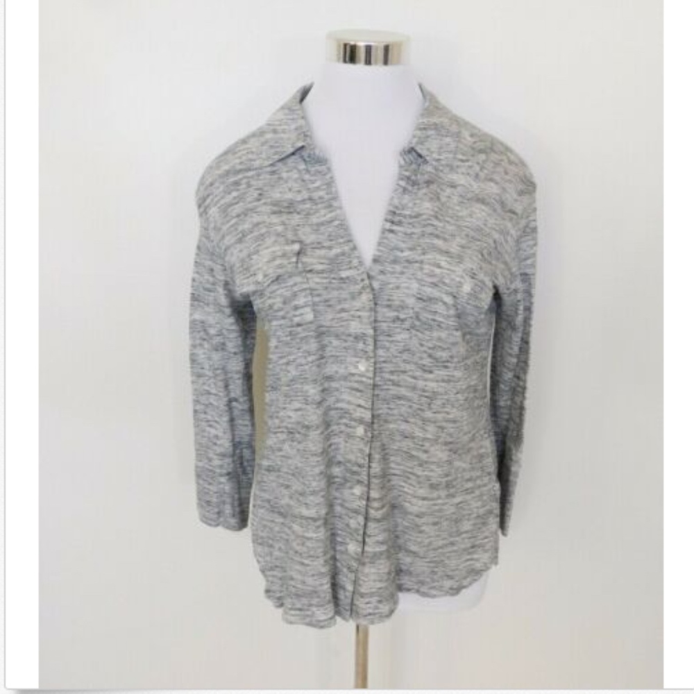 James Perse Standard Relaxed Button Down Shirt